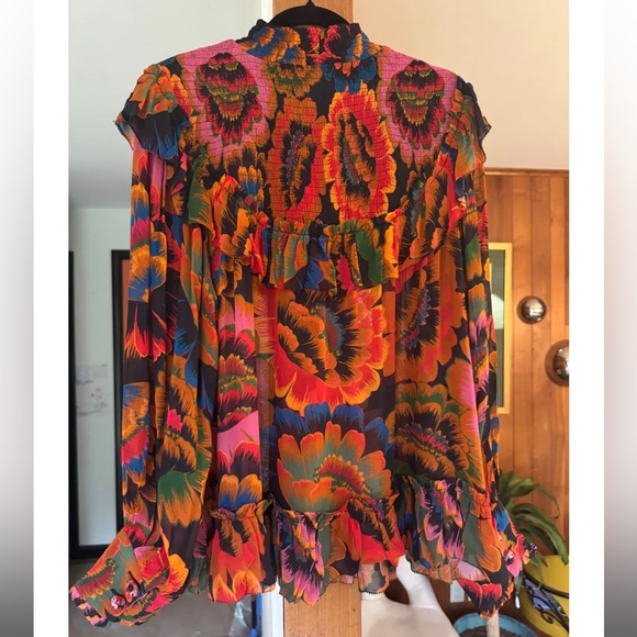 FARM Rio Colorful Floral Blouse - Picture 3 of 6